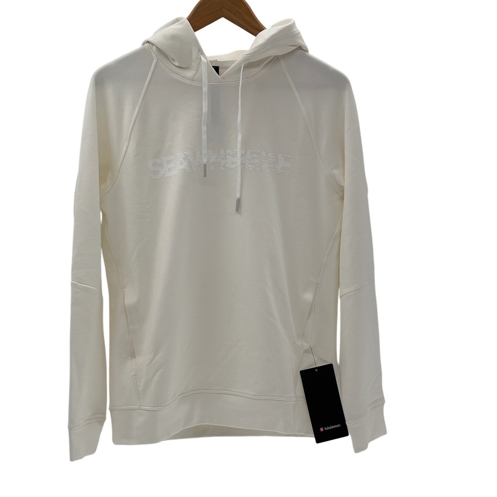 New Lululemon Hoodie Sweatshirt Seawheeze City Sweat Men Small White